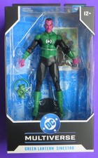 McFarlane Multiverse GREEN LANTEN SINESTRO GREEN LANTERN CORPS 1 7  INCH IN HAND