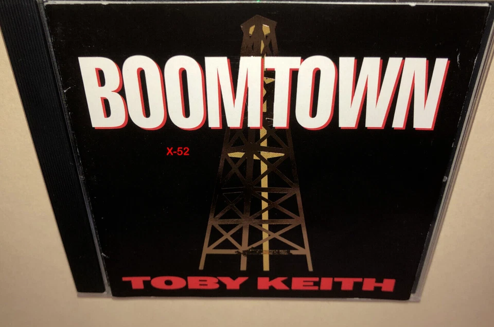 Toby Keith CD Boomtown 2nd album hits Whos That Man You Aint Much Fun Upstairs D Foto 2 de 4
