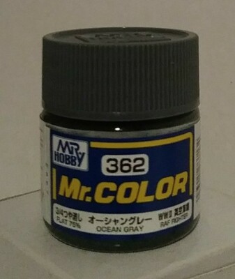 Gunze Sangyo Mr Color C-362, Flat Ocean Gray. (RAF).