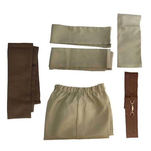 Kids Adult Star Wars Obi Wan Kenobi Jedi Costume Cosplay Skywalker Outfits Gift - Picture 15 of 15