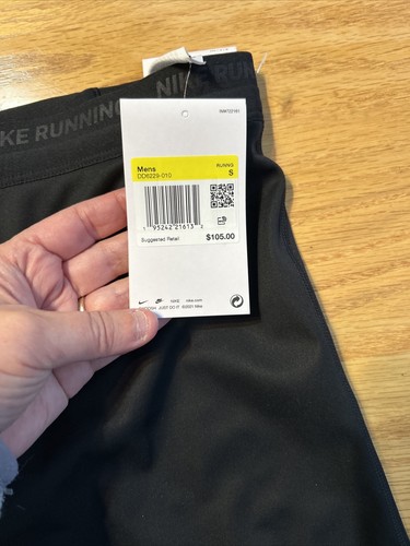 NWT Nike Running Storm Fit Leggings Size Small Black Men’s - Picture 7 of 12