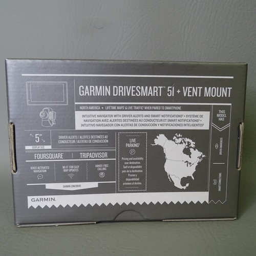 Garmin Drive Smart 51 LMT-S North America GPS Navigation System - Picture 5 of 5