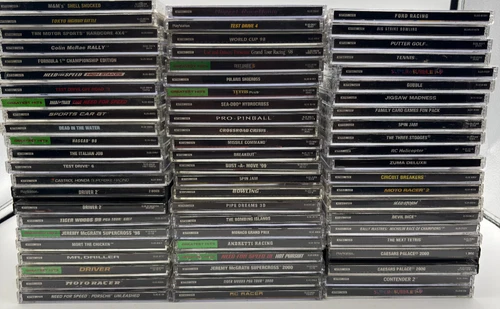 Playstation One 1 PS1 PS One Games: You Choose All But 5 Are CIB Some Brand New