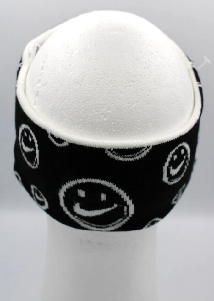 Nike Diadema Tejida Sin Costuras Reversible Adulto Negro/Blanco Foto 3 de 4