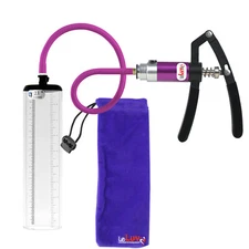 LeLuv Primo Lite Penis Pump - Thick-Walled No Flange Cylinder Vacuum or Inflate