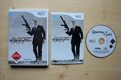 Wii - 007 James Bond: Ein Quantum Trost - (OVP, mit Anleitung)