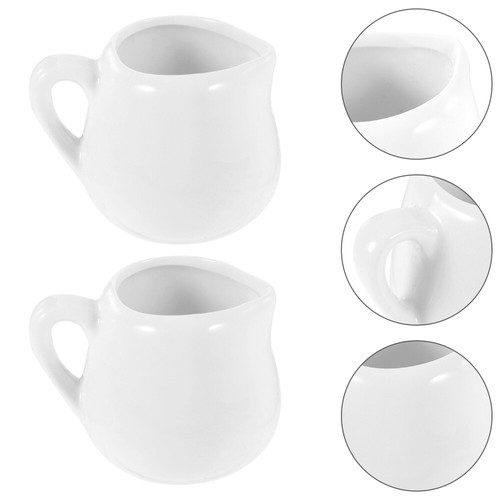 4 pièces pot à assaisonnement céramique sauce petit récipient officiel à crème pichet