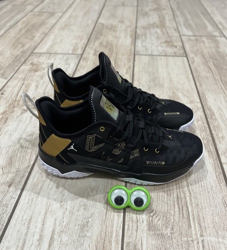 Nike Air Jordan Westbrook One Take 2 Black Gold Basketball NEW Shoes Size 13
