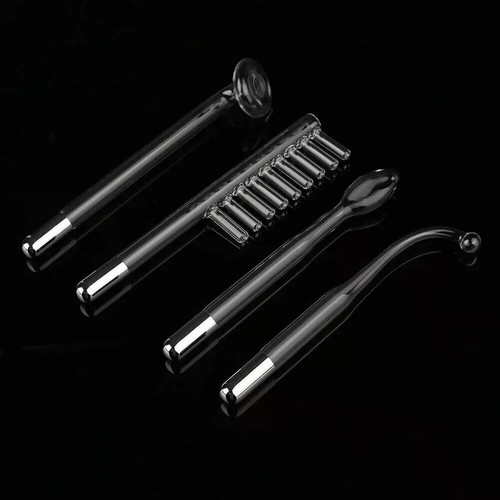 Replace Violet Red High Performance Electrodes Glass Tube for Facial Body Wand - Afbeelding 3 van 27