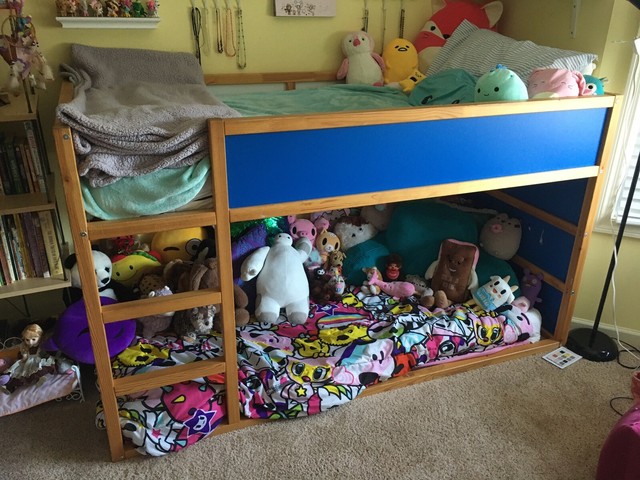 Kids Reversable Bunk Bed Ikea Kura For Sale Online