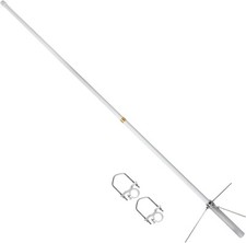 Fiberglass GMRS Base Antenna 462-467 Mhz , 7.2Dbi High Gain UHF Repeater Signal