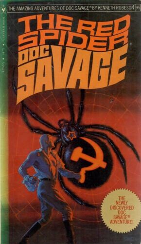 Doc Savage #95: The Red Spider, by Kenneth Robeson - Bantam PBK 1979