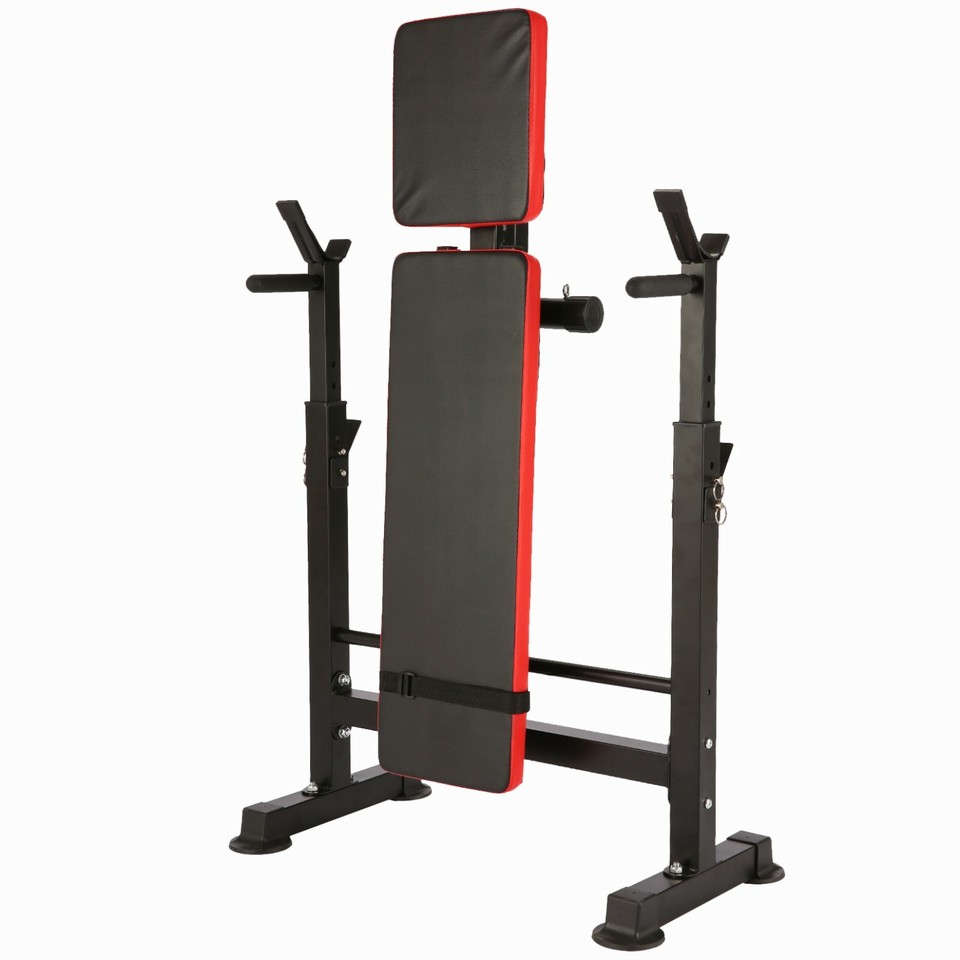 Dip Primed Folding Workstation Reference: Weight Bench Press With Squat Rack Adjustable Folding Multi Function
