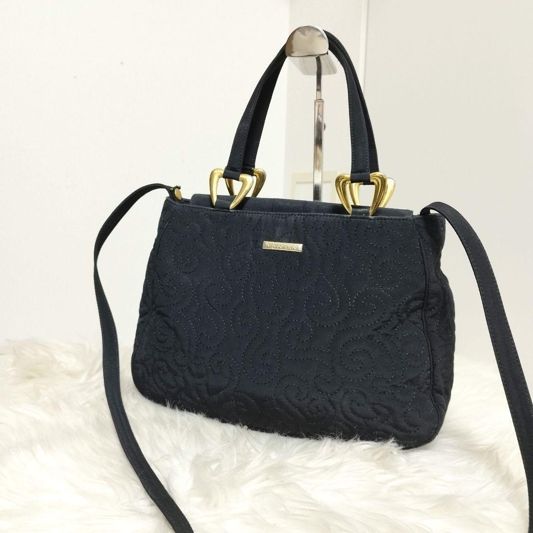 Borsa a tracolla Saint Laurent nylon originale nera media donna Italia 104357