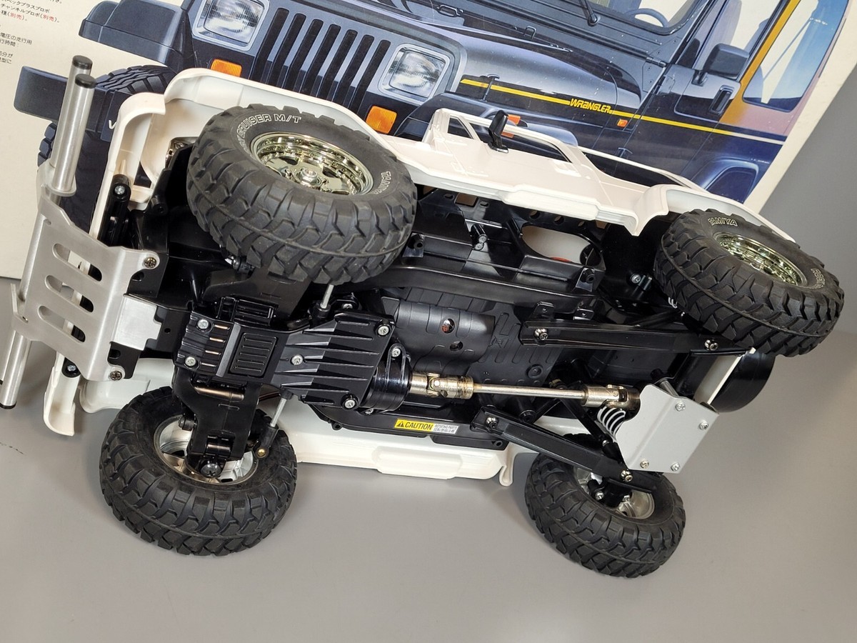 Vintage Use Tamiya RC 1/10 Jeep Wrangler 4WD 58141 CC01