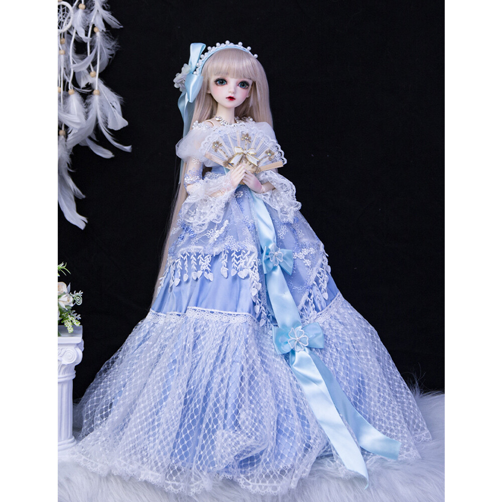 herliptoワンピースbjd 1/3 BJD Doll 24inch Ball Jointed Body + Changeable Eyes Long