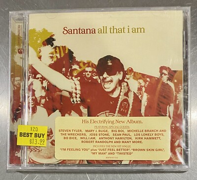All That I Am - Audio CD By Santana - OOP - BRAND NEW / SEALED