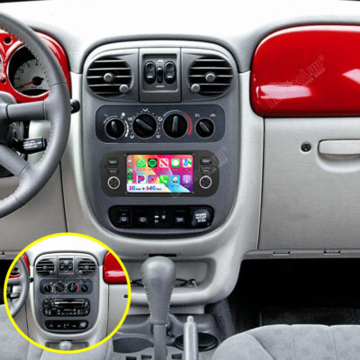 For Chrysler PT Cruiser 2003-2005 Car Stereo Radio Android 15.0 Carplay GPS Navi
