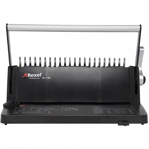 Rexel CB1150 Manual Binding Machine Black - Picture 2 of 2
