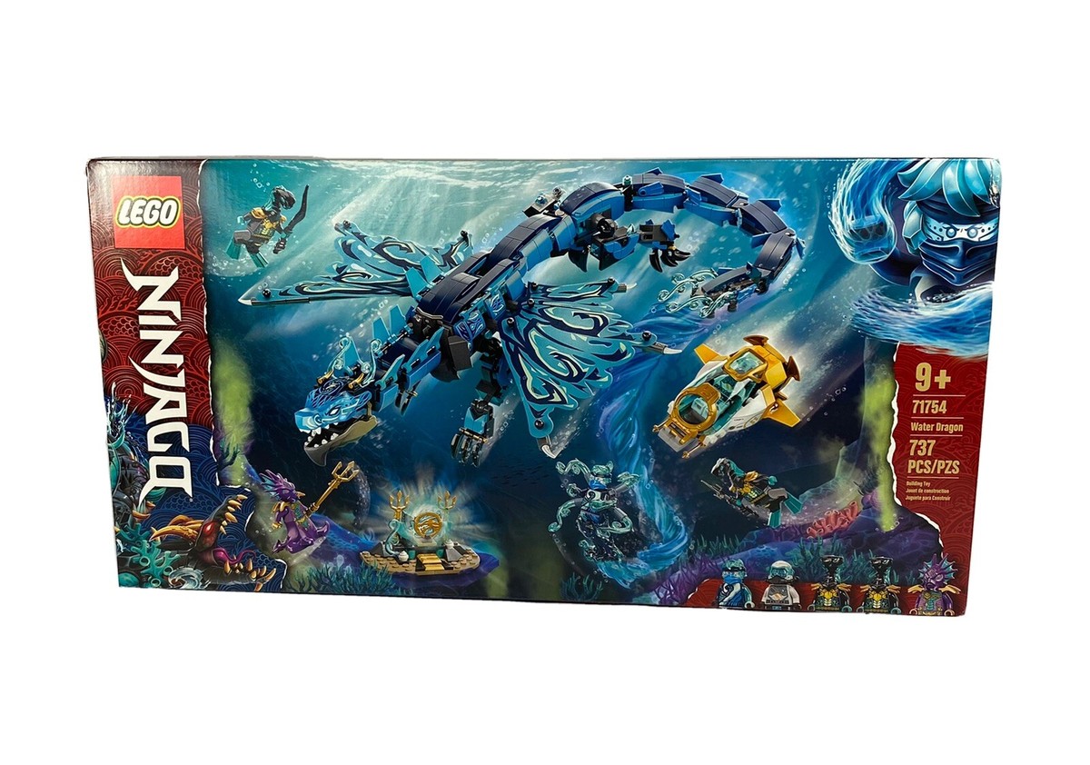 New LEGO NINJAGO: Water Dragon 71754, Building Toy 737 pcs