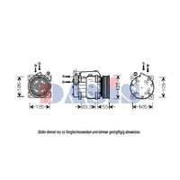 Kompressor Klimaanlage FüR Alfa Romeo 156 Lancia Thesis Kappa