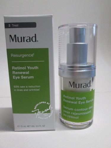 MURAD RETINOL YOUTH RENEWWAL EYE SERUM 15ml/0.5fl oz NEW - Picture 2 of 3
