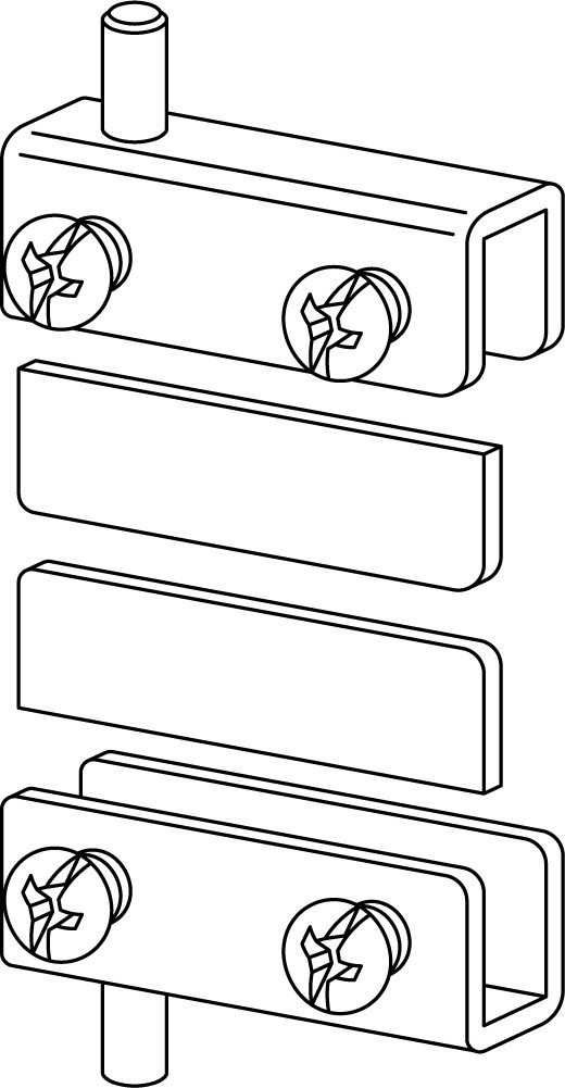 Pièce compatible IKEA 101650 goujon de rechange pour rénovation de meuble ancien