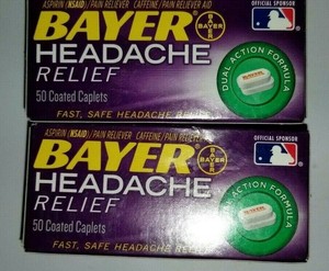 Bayer headache relf w/caffeine 50 cap (312843551299)