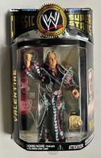 WWE Classic Superstars Greg Hammer Valentine Wrestling Figure Signed Autographed