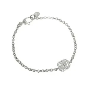 Bracelet GUCCI, GG Marmont, double G, Ag925, bijoux en argent, bijoux de marque, occasion
