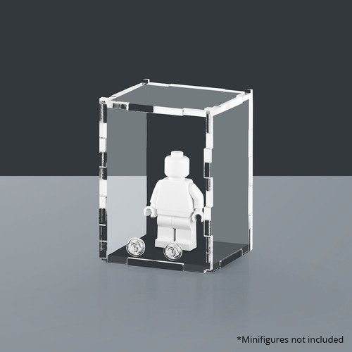 Black LEGO Minifigure Display Case - Picture 1 of 14