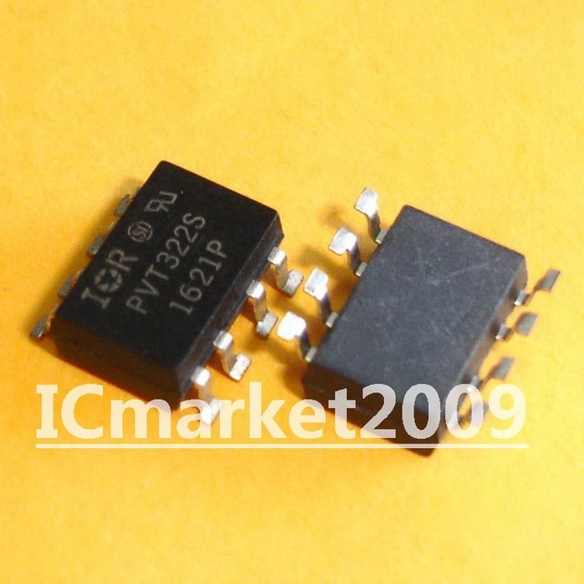 50 PCS PVT322S SMD-8 PVT322SPBF PVT322 Power MOSFET Photovoltaic Relay ...