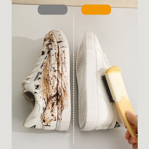 Shoe Cleaning Brush, 2 Pack Laundry Brush Shoe Brush, Soft Scrub Brush, Sneaker - Picture 3 of 12