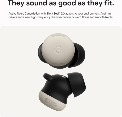 Google Pixel Buds Pro 2 - Wireless Earbuds with Active Noise Cancellation – Blue - 第 3/16 張圖片