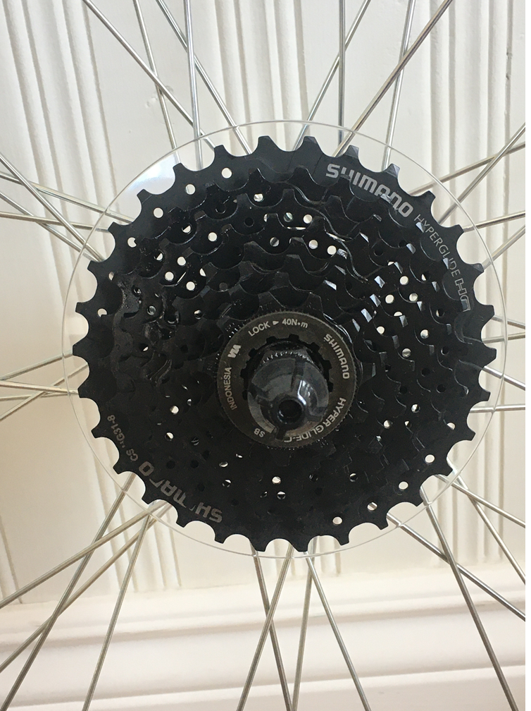 Spoke Protector 2-Pack Bike Cassette S 135mm ABS Plastic