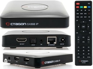 Octagon SX888 IP Receiver HEVC H.265 Digital Set-Top-Box (784655)