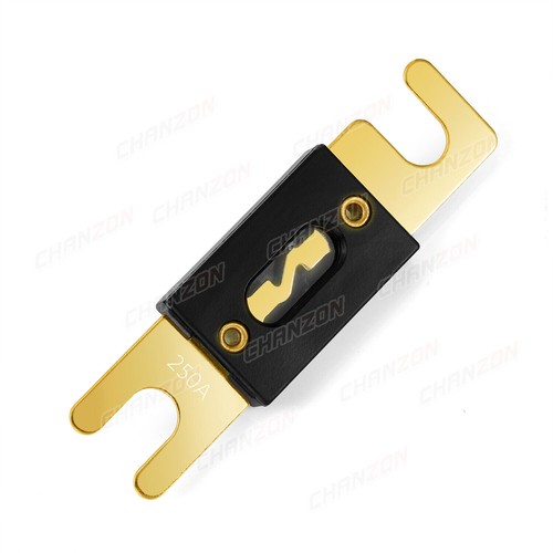 0/2/4 Stärke AWG Sicherungshalter Mini Big ANL Messing vergoldet 30A 40A AMP 12V 32V - Bild 23 von 25