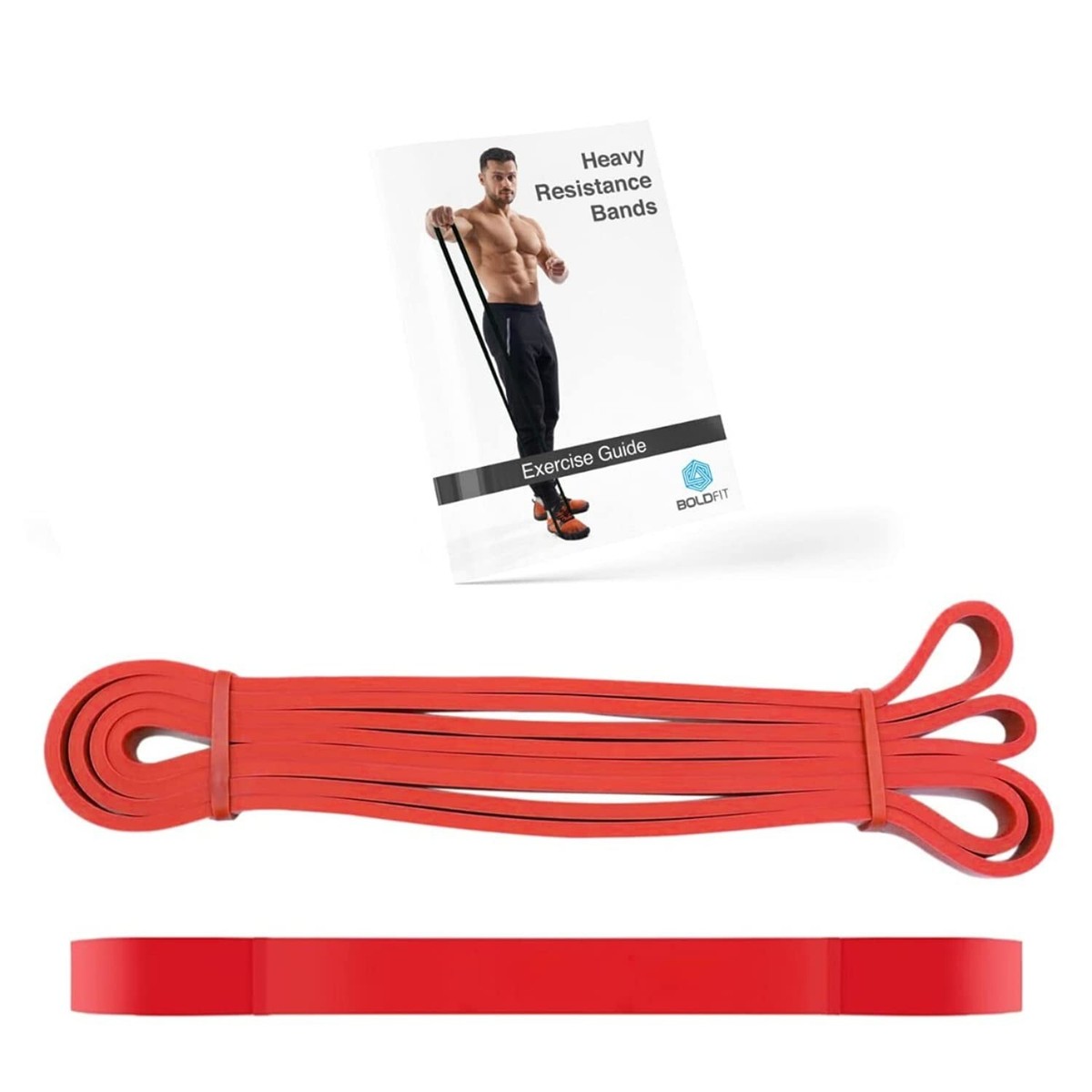 Boldfit Heavy Resistance Band for Workout Set Exercise