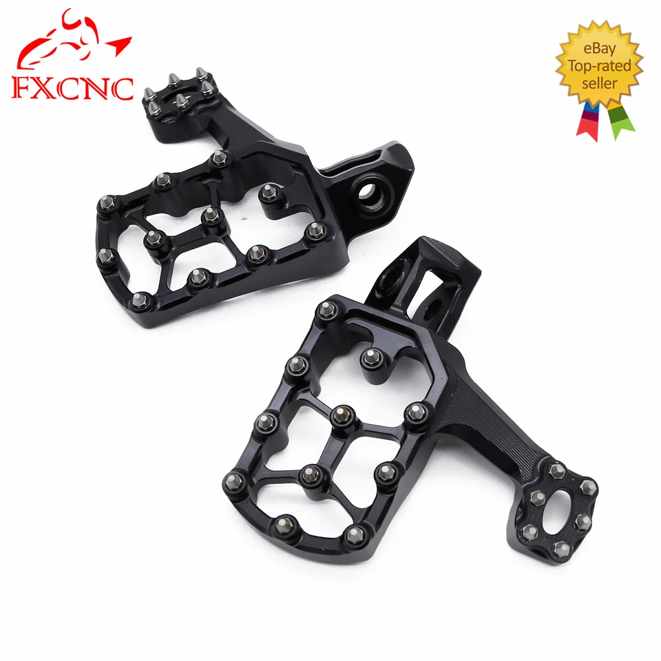 Para KTM 125SX 250SX 300SX 2023-2025 CNC estriberas extendidas clavijas pedales reposapiés Foto 2 de 4