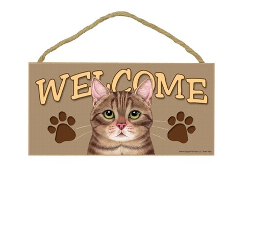 10" x 5" Wooden Welcome Signs Dogs Cats Horses Many to Choose From!! USA MADE - 第 19/29 張圖片