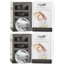 Masontops Pickle Pebble Glass Infinity Weights for Fermenting - Wide Mouth 8PK