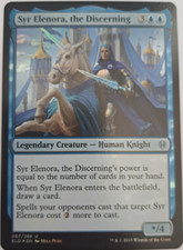 Syr Elenora, the Discerning Foil - Throne of Eldraine - MTG