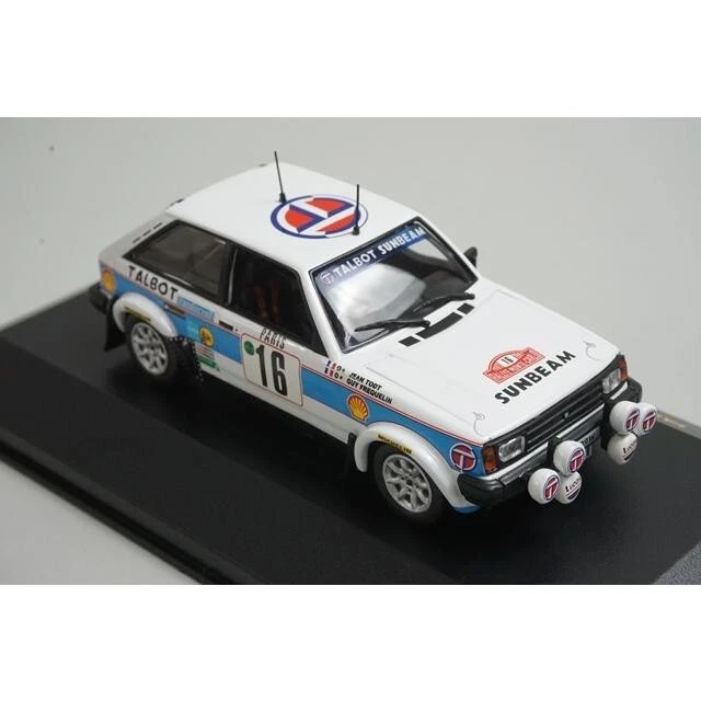 1:43 ixo RAC037 Talbot Lotus Sunbeam Monte Carlo 1981 #16 G.Freclin - Image 3 of 4