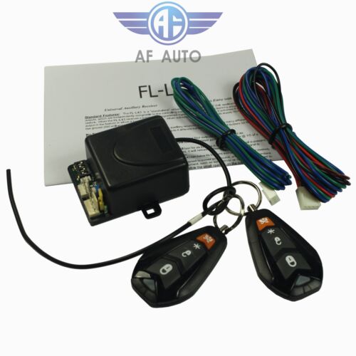 Universal Car Remote Control Central Kit Door Lock Keyless Entry System New - Picture 2 of 11
