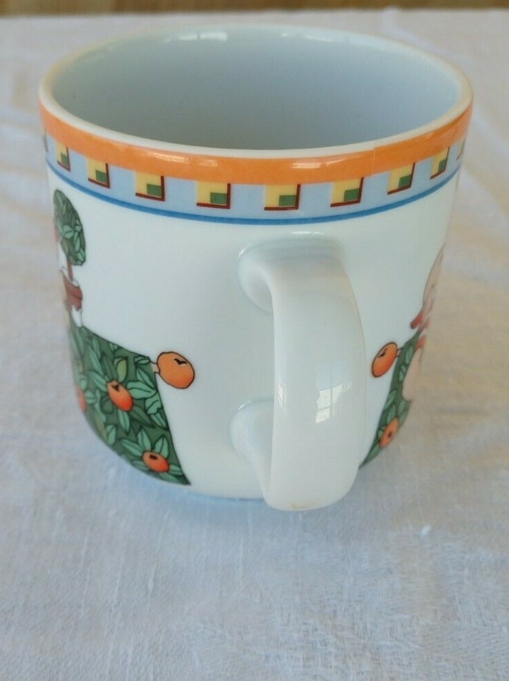 Villeroy Boch Happy Clowns Hot Air Balloon 3 Piece Child Set Cup Bowl