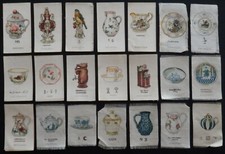 OLD POTTERY & PORCELAIN issued 1914 R J LEA SHORT and LONG SILKS 