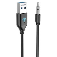 MAEDHAWK Aux to Bluetooth Receiver for Car Bluetooth Aux Adapter with USB to  