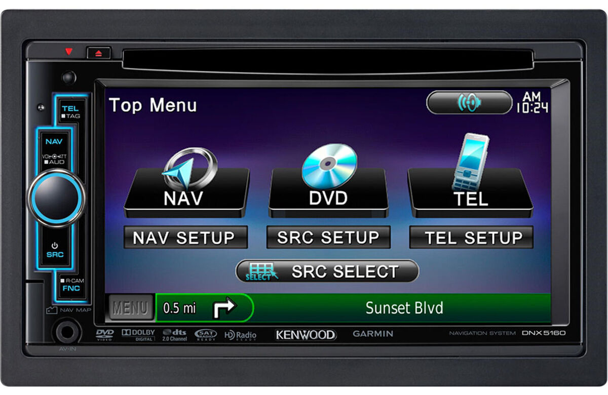 ✓Kenwood DNX5160 CD/DVD/GPS Garmin Navigation Double Din ✓Kenwood DNX5160 CD/DVD/GPS Garmin Navigation Double Din