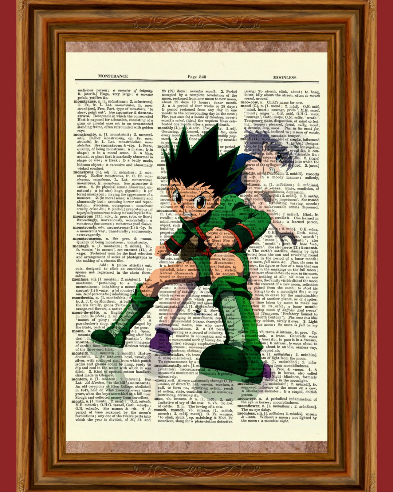  Hunter X Hunter Anime Merch Movie Posters Graphic Gon