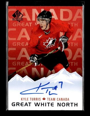 2015-16 SP Authentic #GWN-KT Kyle Turris Great White North AUTO